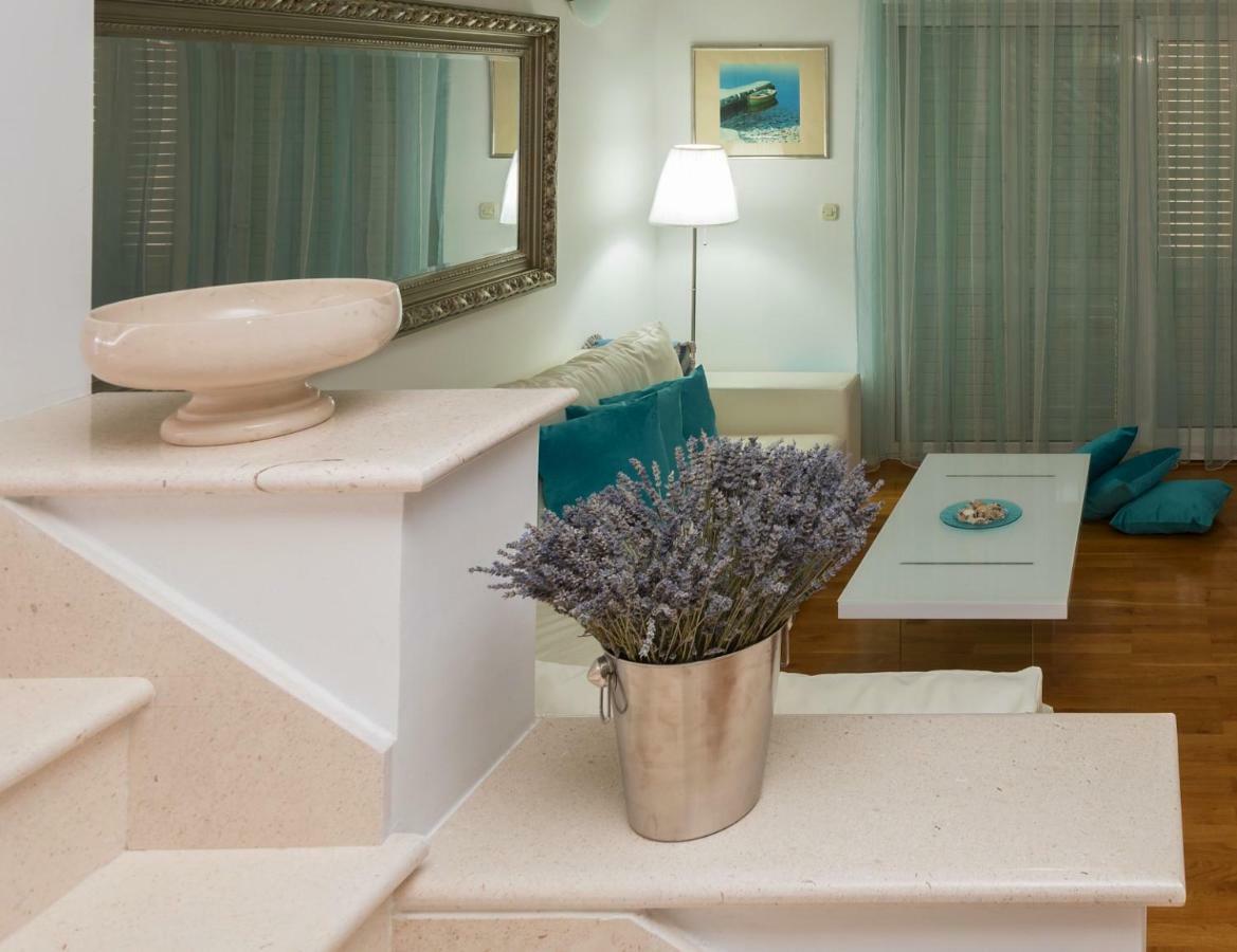 马卡尔斯卡Andor - Lux, Two Beautiful Terraces With Sea & Sunset View公寓 外观 照片