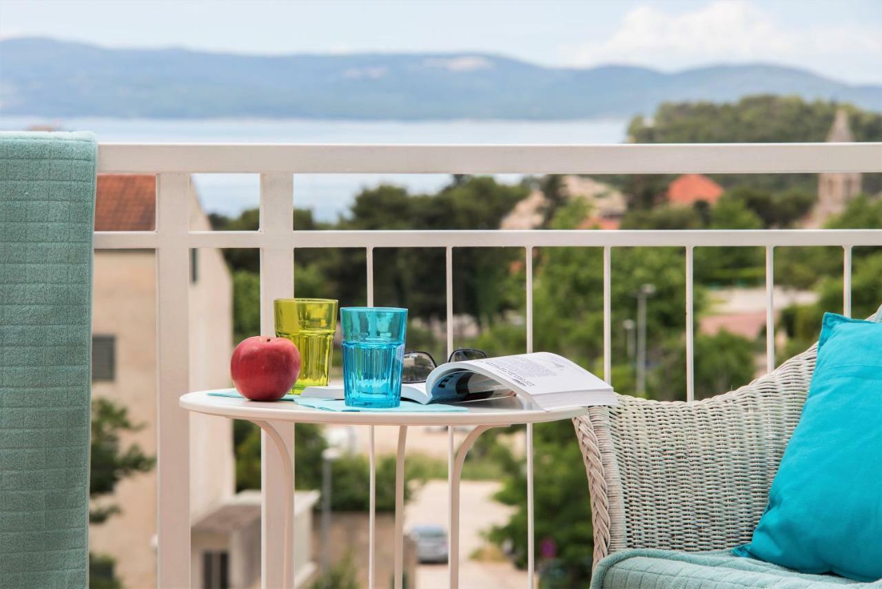 马卡尔斯卡Andor - Lux, Two Beautiful Terraces With Sea & Sunset View公寓 外观 照片